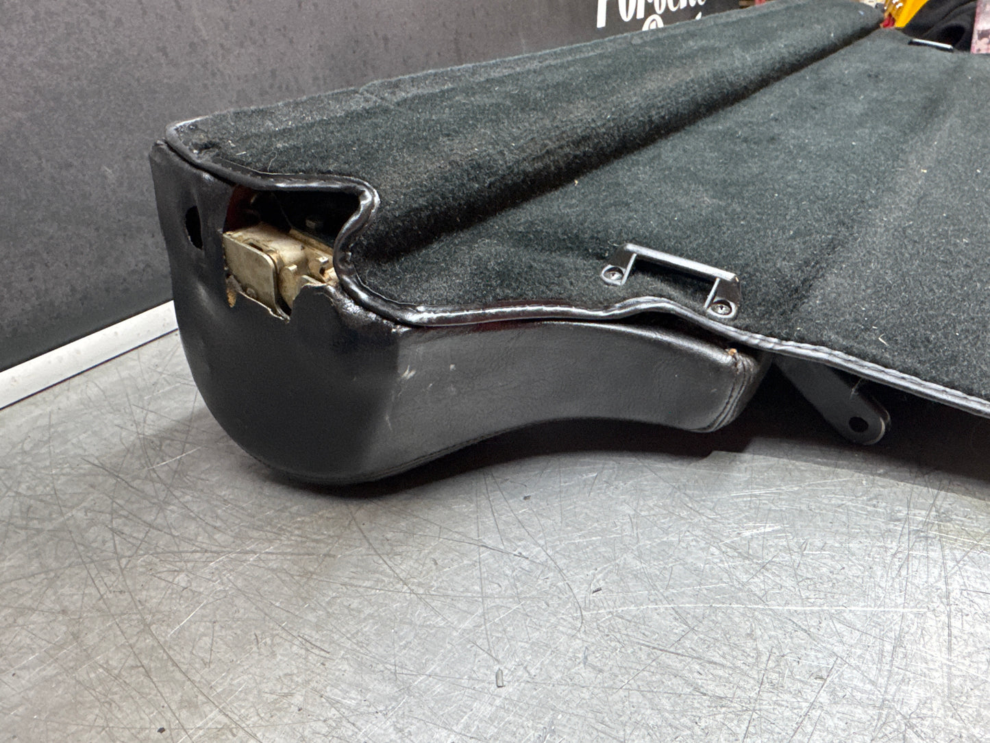 Porsche 924 / 944 Rear seats, Black Leather. Used