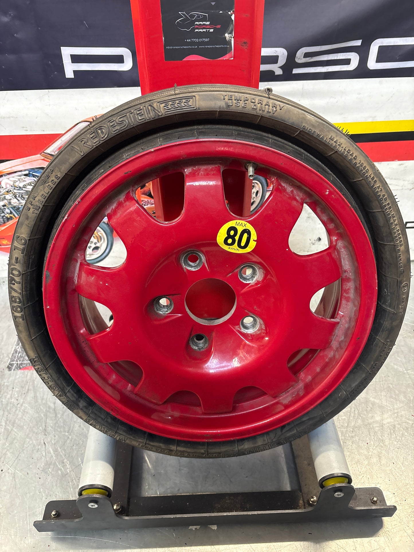 Porsche 965 911 Turbo Spare Wheel and Tire 96536213000