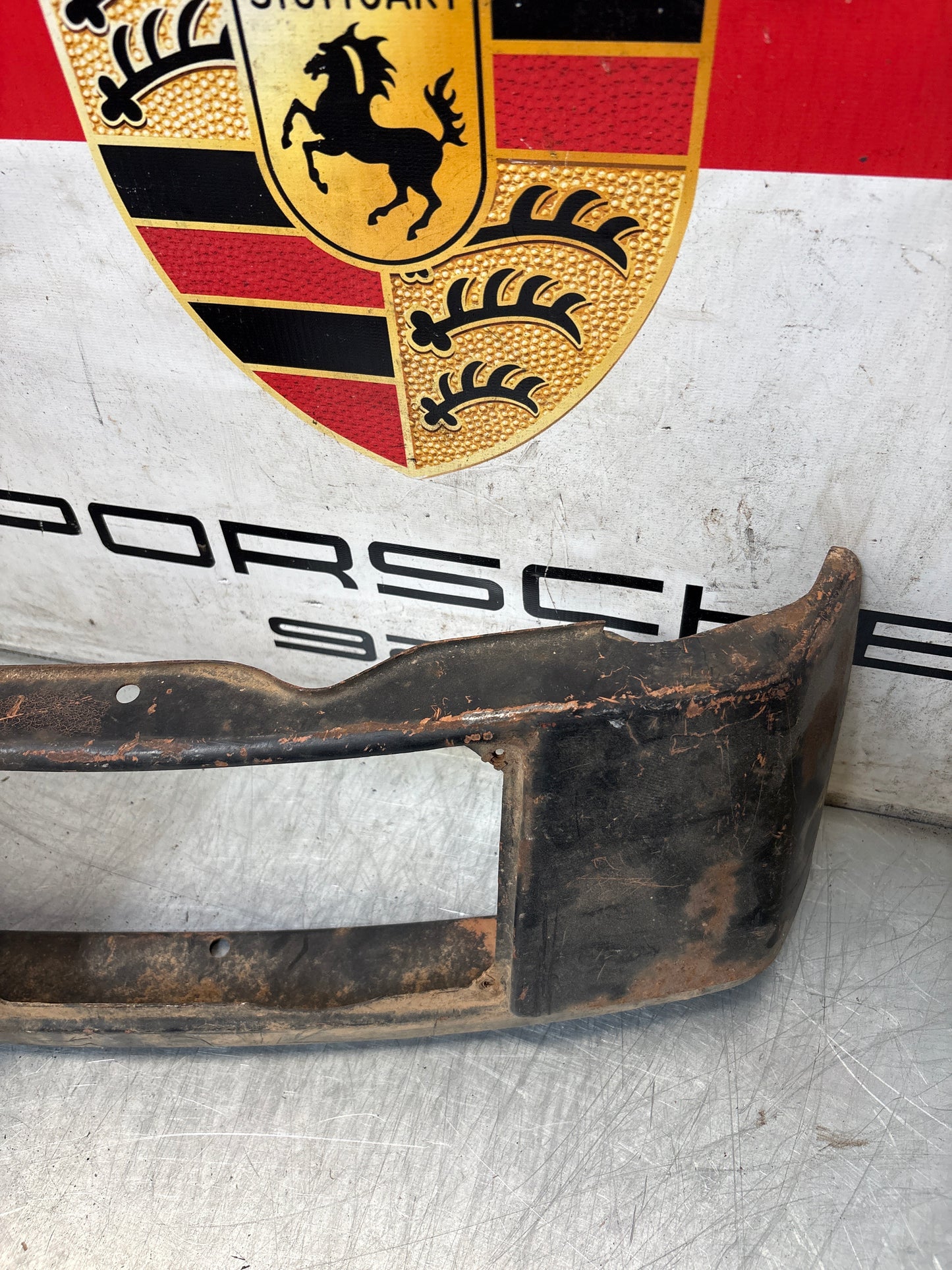 Porsche 914 front bumper, used 91450591010 / 91450500910