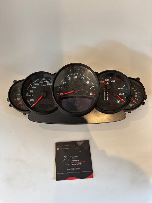 Porsche Boxster 996 Instrument Cluster, unknown mileage 996642280070C used
