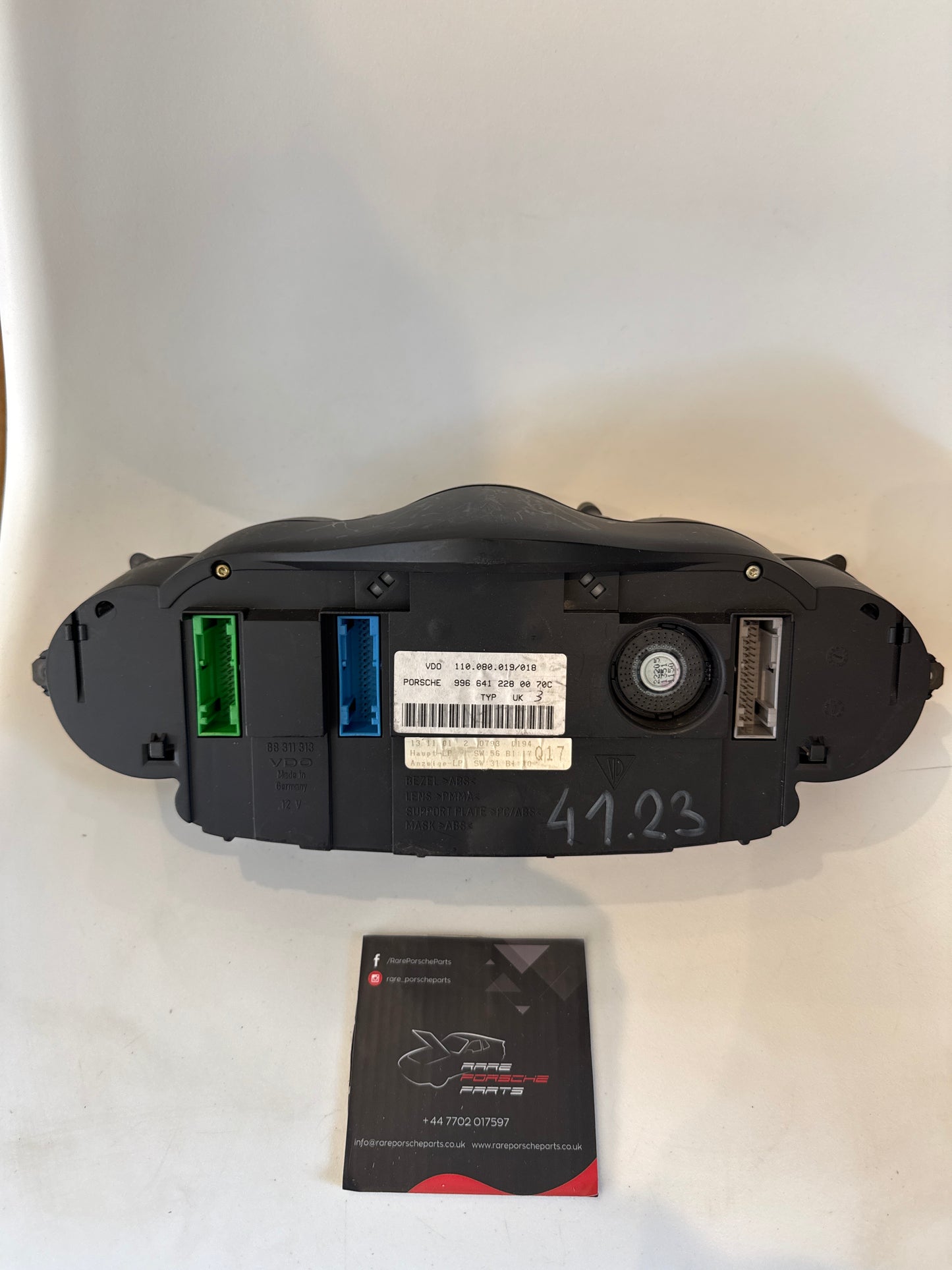 Porsche Boxster 996 Instrument Cluster, unknown mileage 996642280070C used