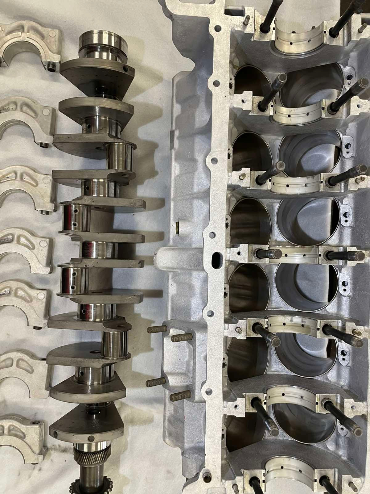 Ferrari 575M F133E short block, rebuilt
