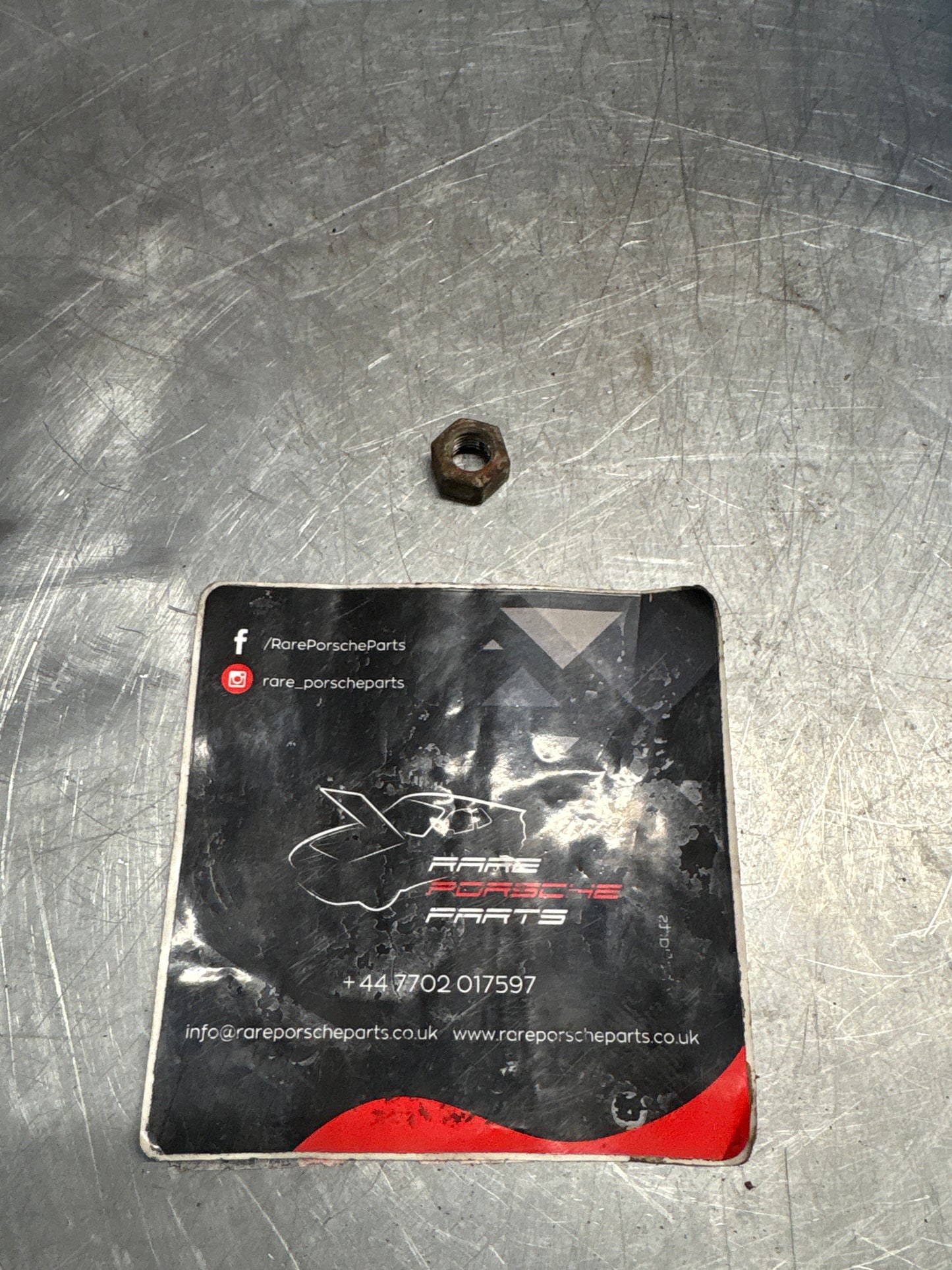 Porsche 928 wishbone washer nut, used 90091011502