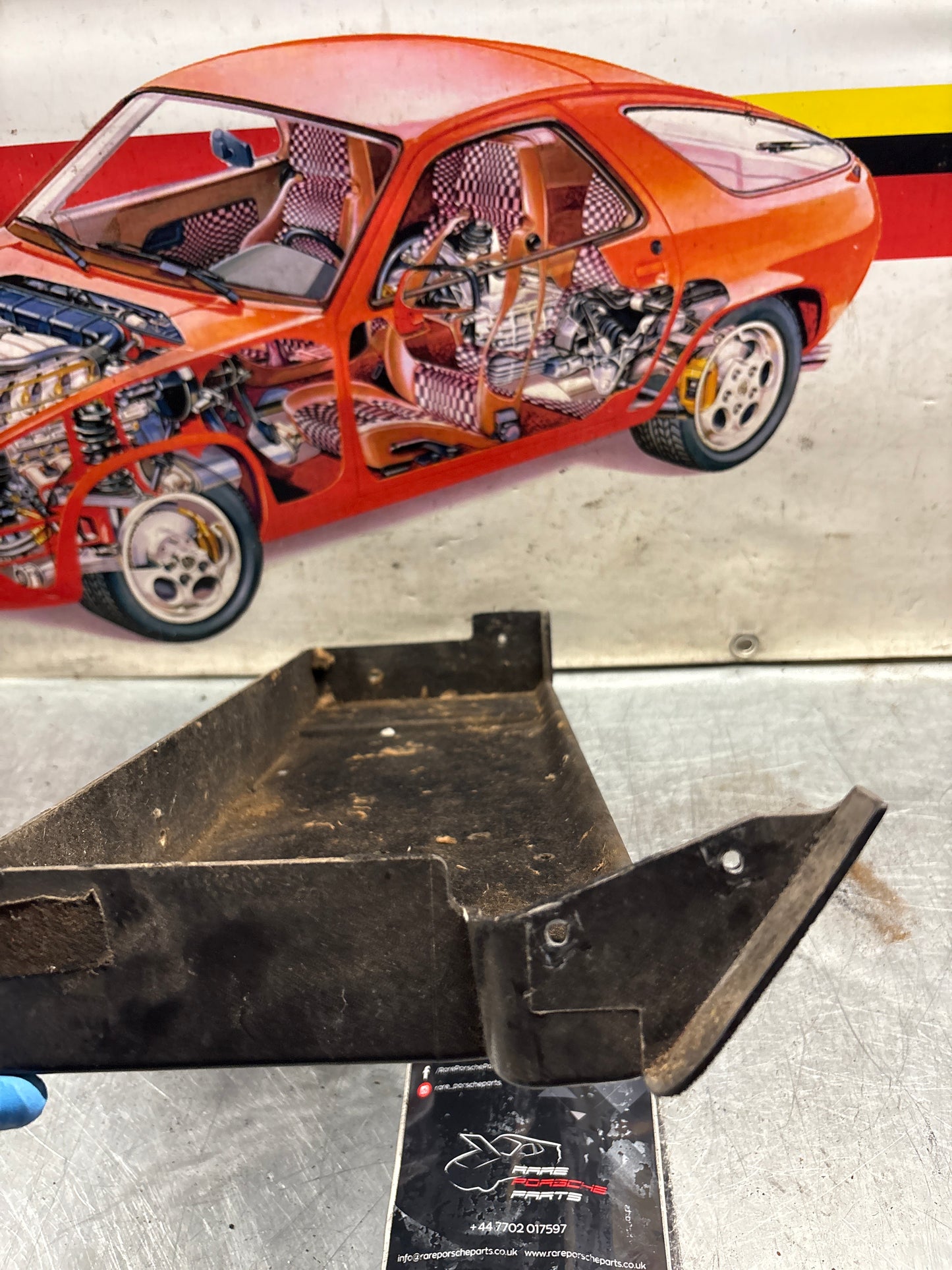 Porsche 924 944 under glove box shelf 477857836A LHD only, used