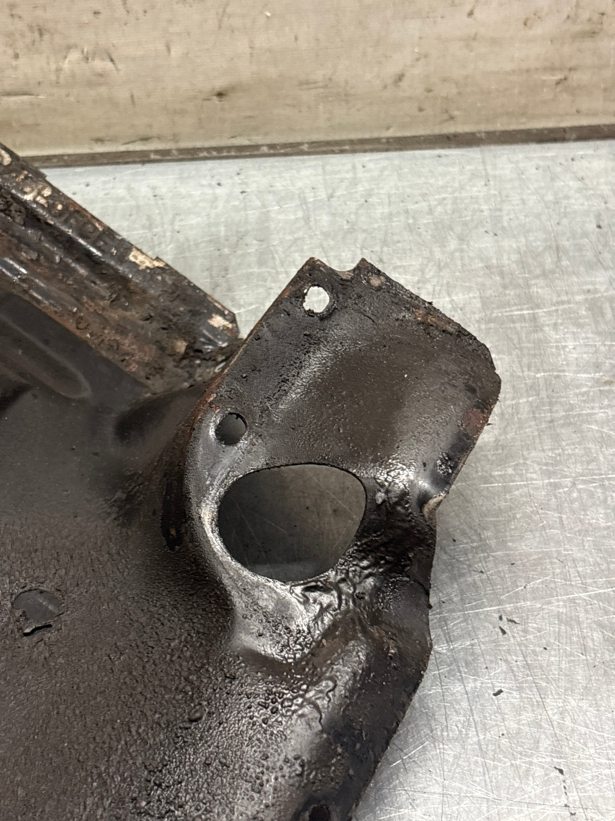 Porsche 914 cylinder cover heat shield, used 022119299A