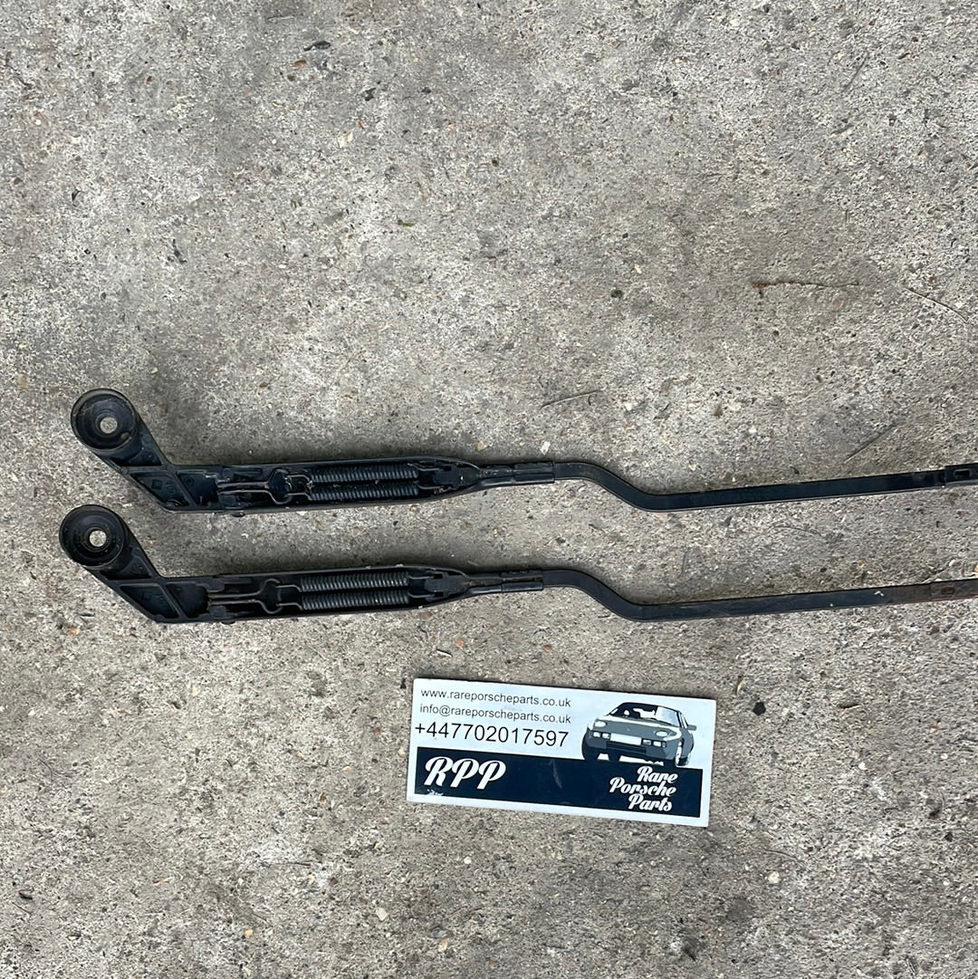 Porsche 944 S2 pair of front wiper arms 94562802802 used