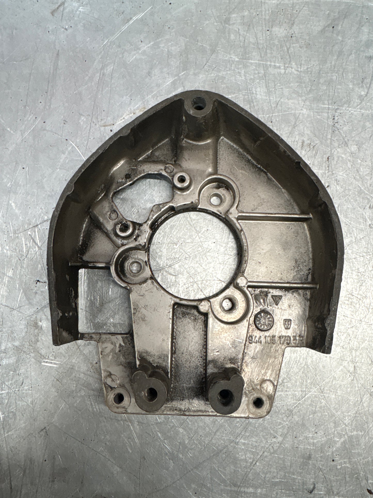 Porsche 944 968 camshaft gear cover, used 9441051795R