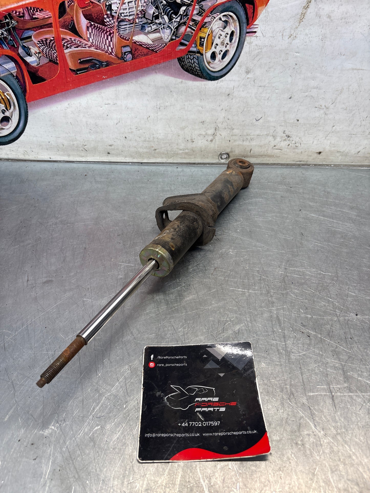 Porsche 911 993 rear shock absorber, used 99333305100