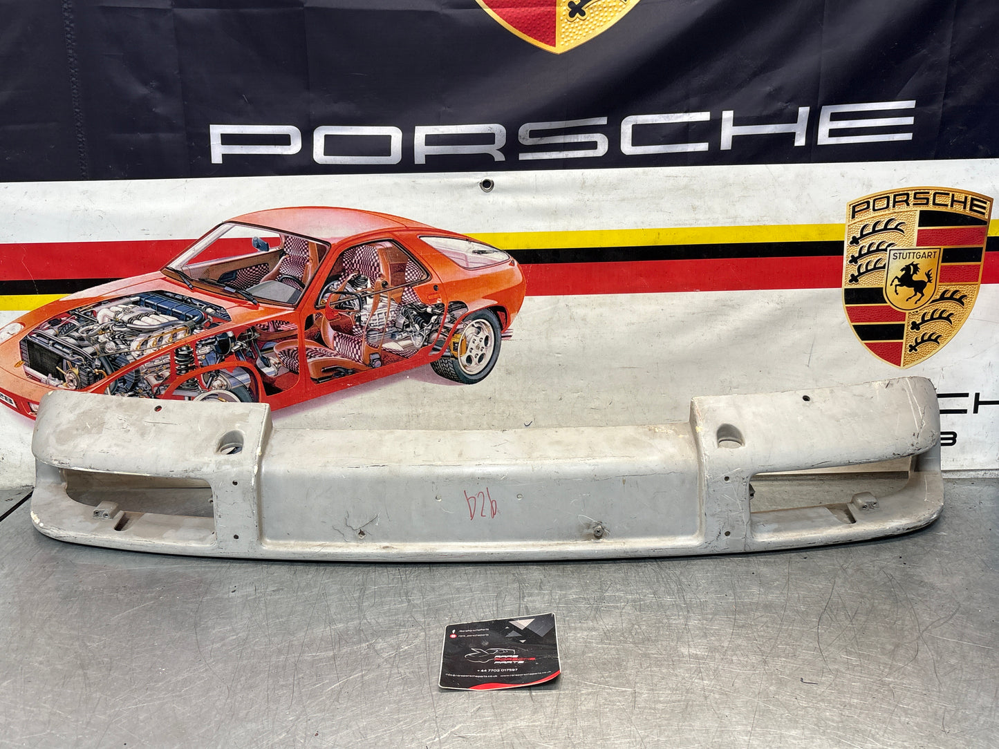Porsche 924 Front Bumper 477807113 used