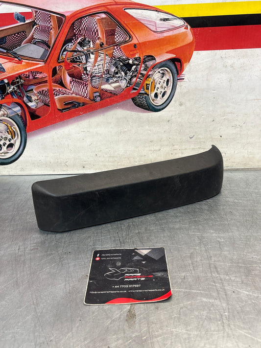 Porsche 924 Left rear moulding protective strip, used 477807157