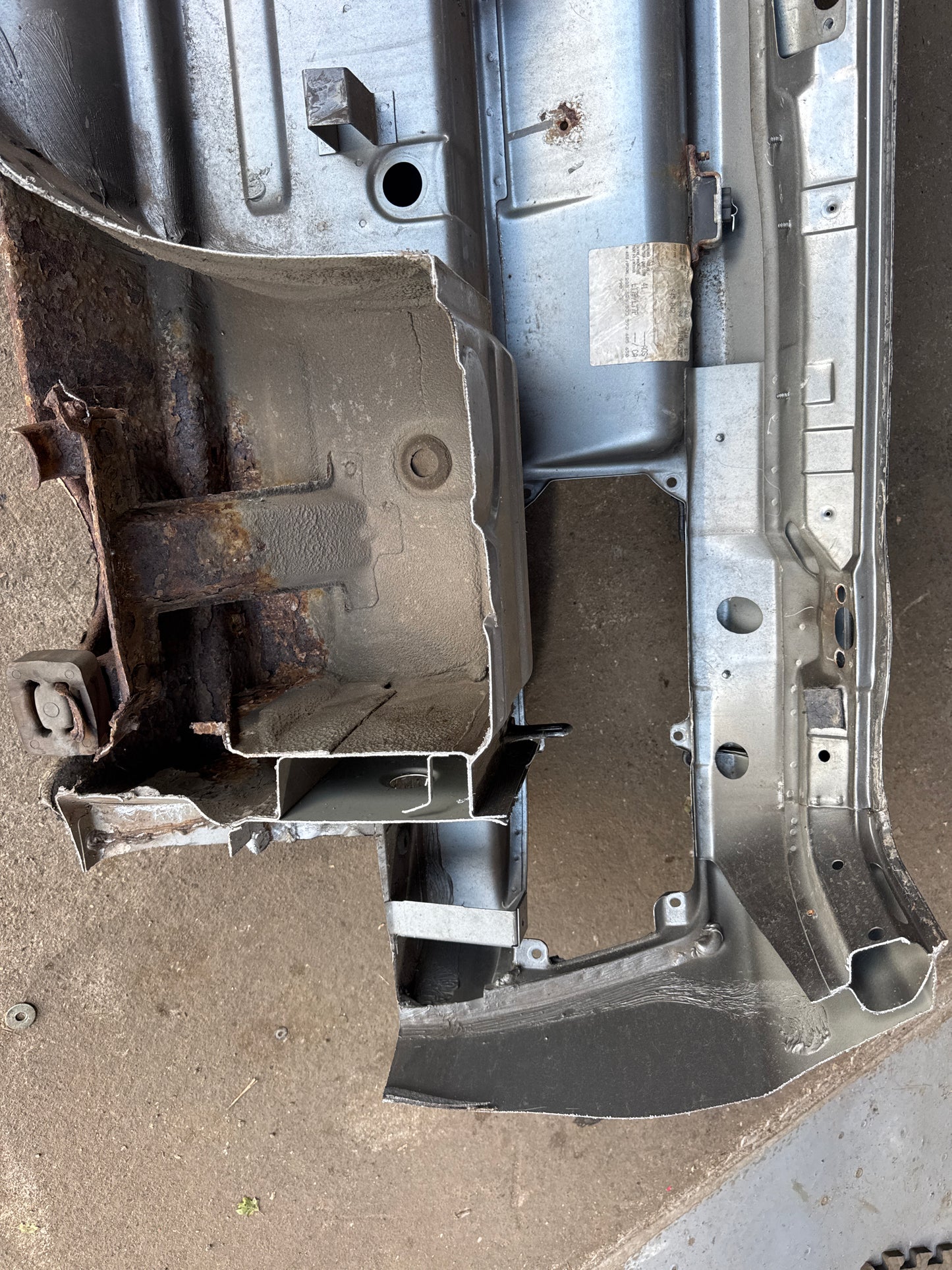 Porsche 944 S2 rear end cut, 94450303701, used
