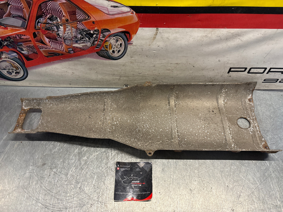 Porsche 928 heat protection plate, later type 92850449101, used