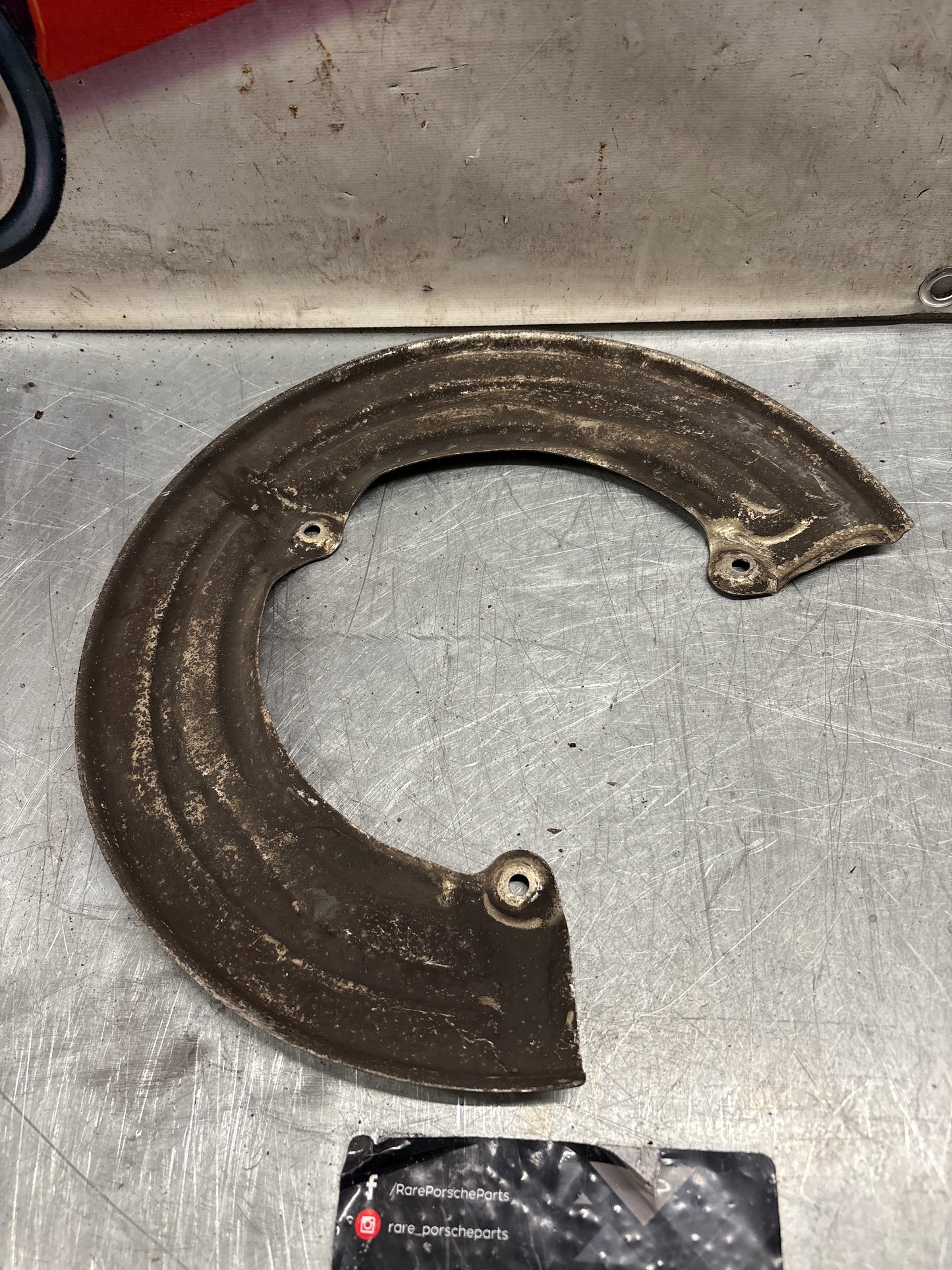 Porsche 944 / 911 rear disc backing plate 95135280100 / 96435280101