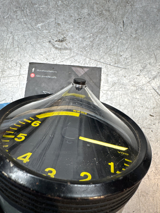 Porsche 944 early rev counter tacho yellow 94464120300