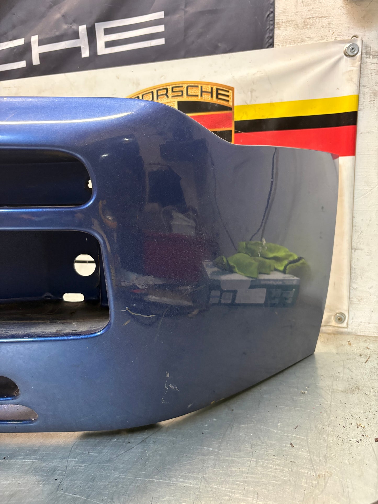 Porsche 944 S2 / Late turbo front bumper, used condition 95150537100