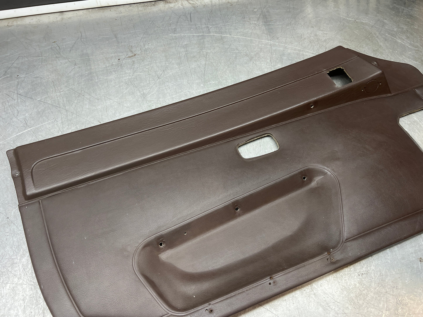 Porsche 924/944 early Porsche brown door card used condition left side, Rhd, 478867011