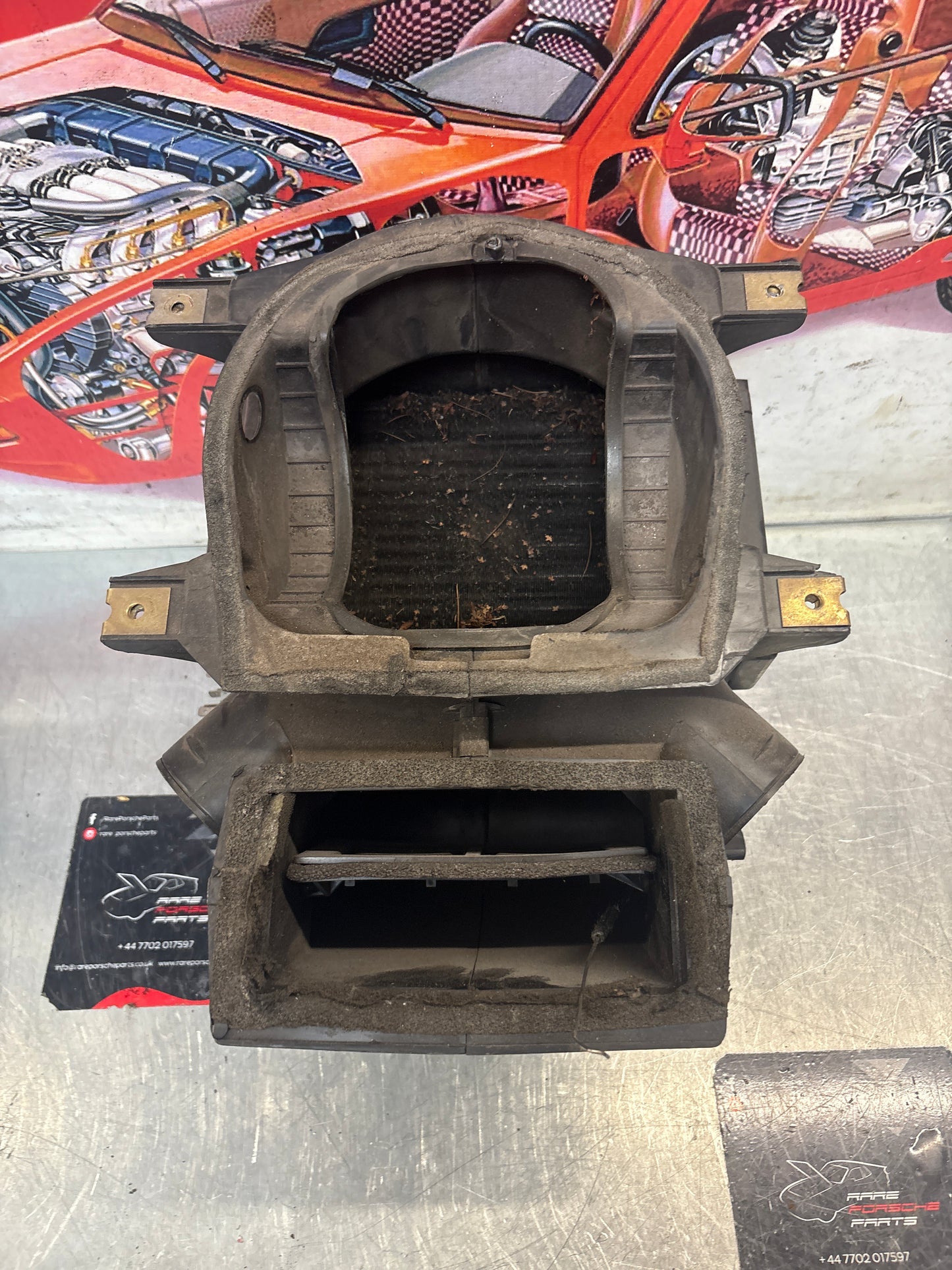 Porsche 924 80-85 944 82-85.5 heater blower fan assembly, complete 321819096 / 321819088 / 321819087 / 321819095 used