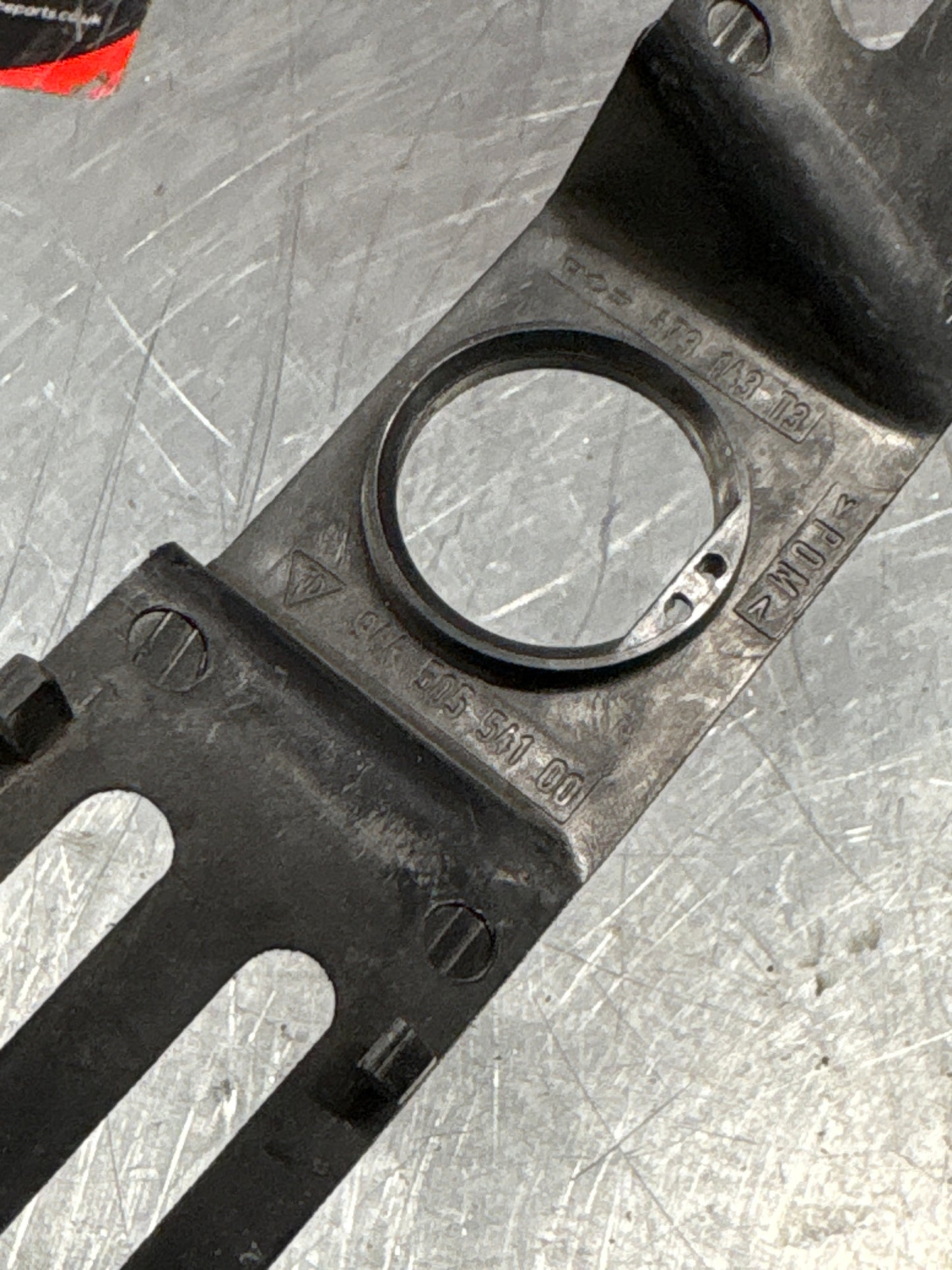 Porsche 968 Front bumper cover trim, used 94450554100