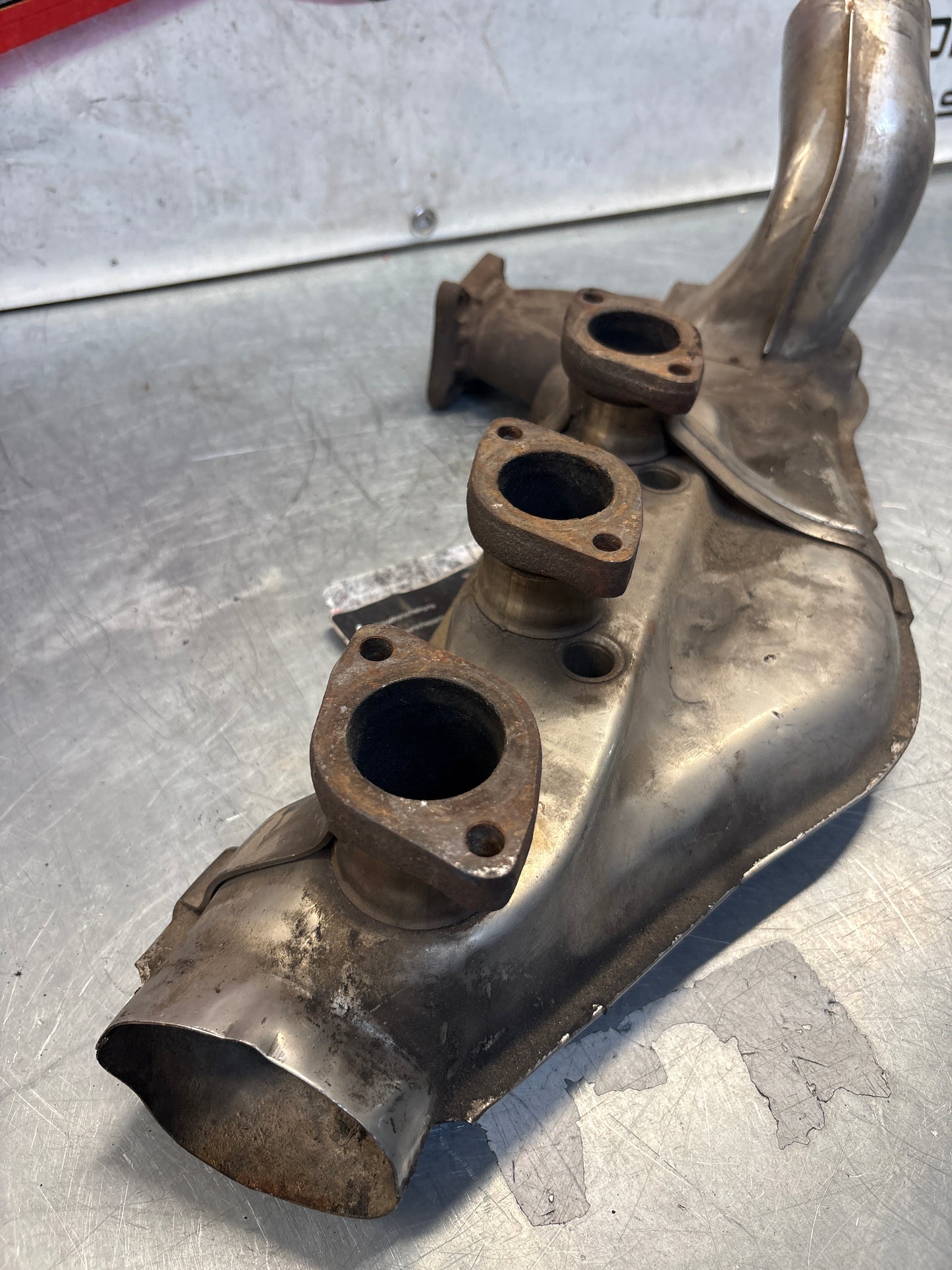 Porsche 911 964 right heat exchanger, used 96421104004