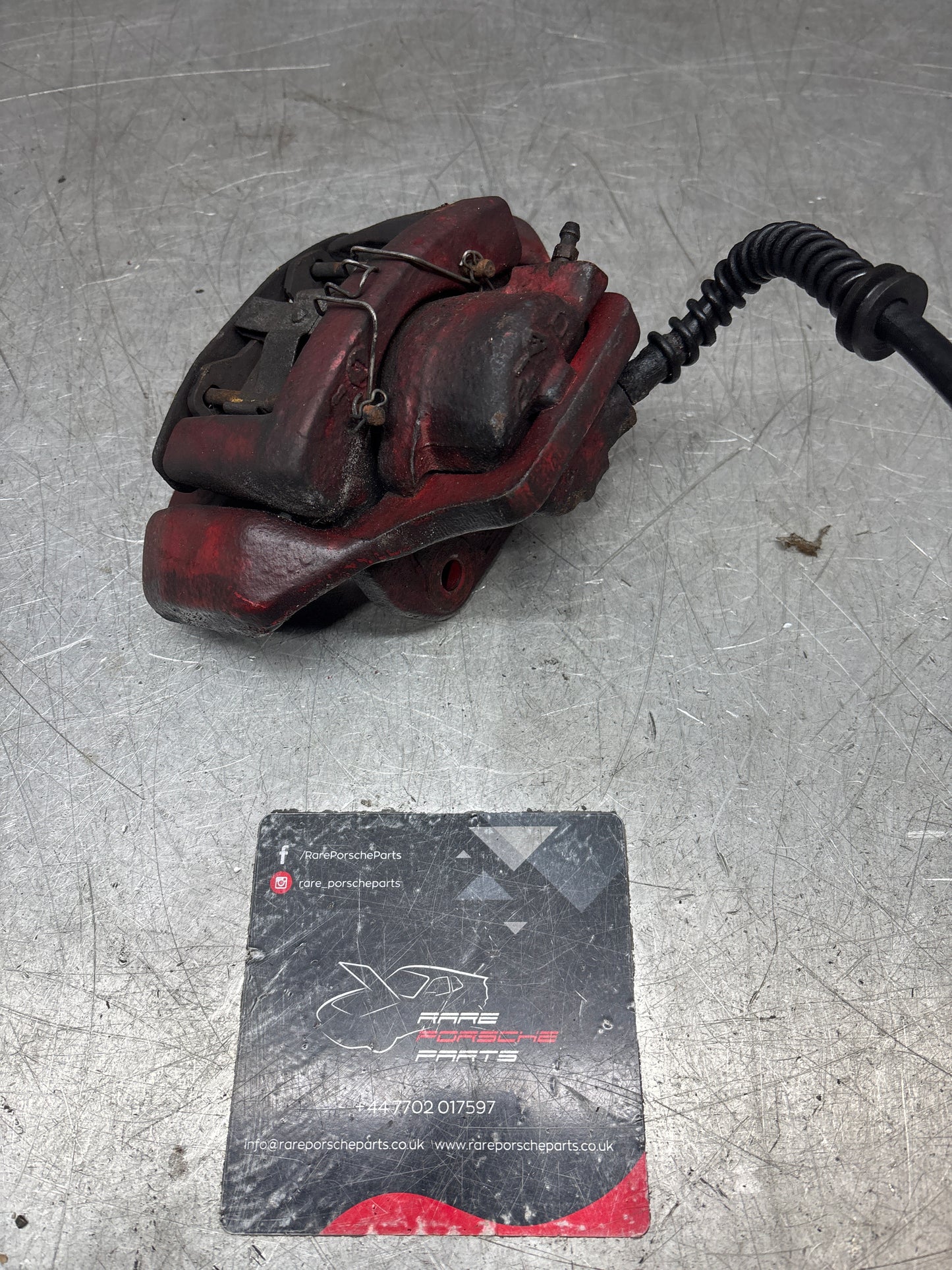 Porsche 924 Turbo 924S, 944 2.5 and 2.7 front left brake caliper, used 94435142900