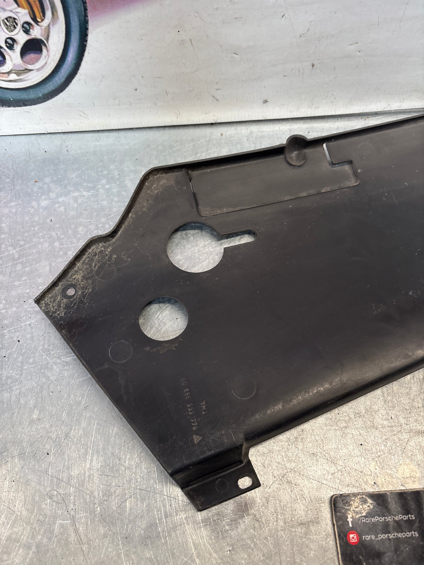 Porsche 944 sunroof motor plastic cover, used 94455538900