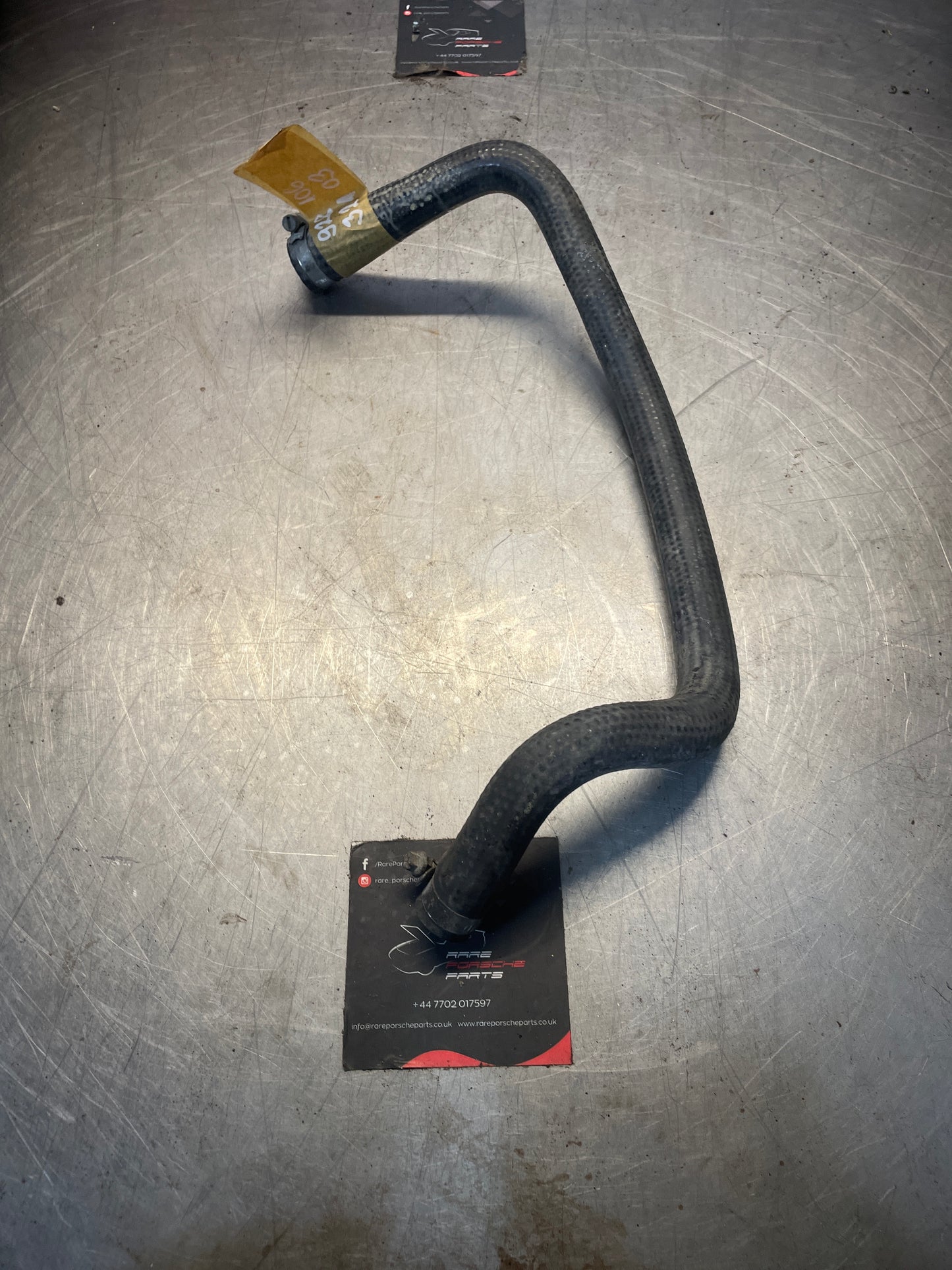 Porsche 928 radiator cooling hose, used 92810632103