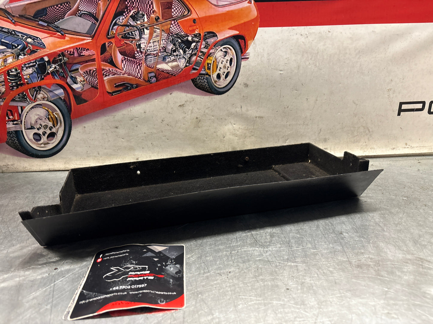 Porsche 924 944 under glove box shelf 477857836 LHD only, used