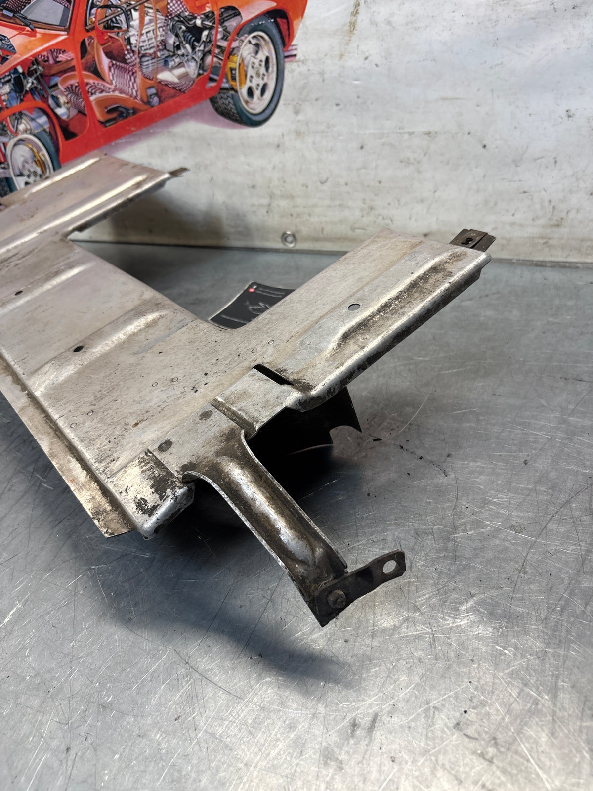 Porsche 944 S2, Turbo 968 undertray, protective plate, used 95150406900