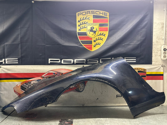 Porsche 911 993 rear right fender cut, used 99350390200
