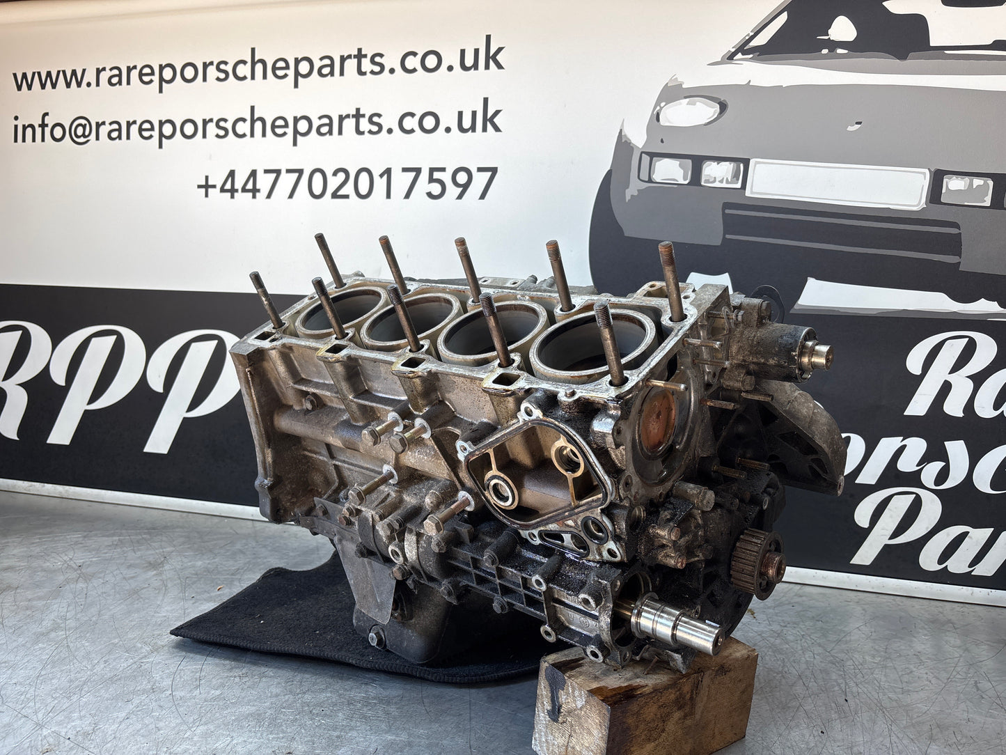 Porsche 924S 944 short block, M44/09 used, spares or repair