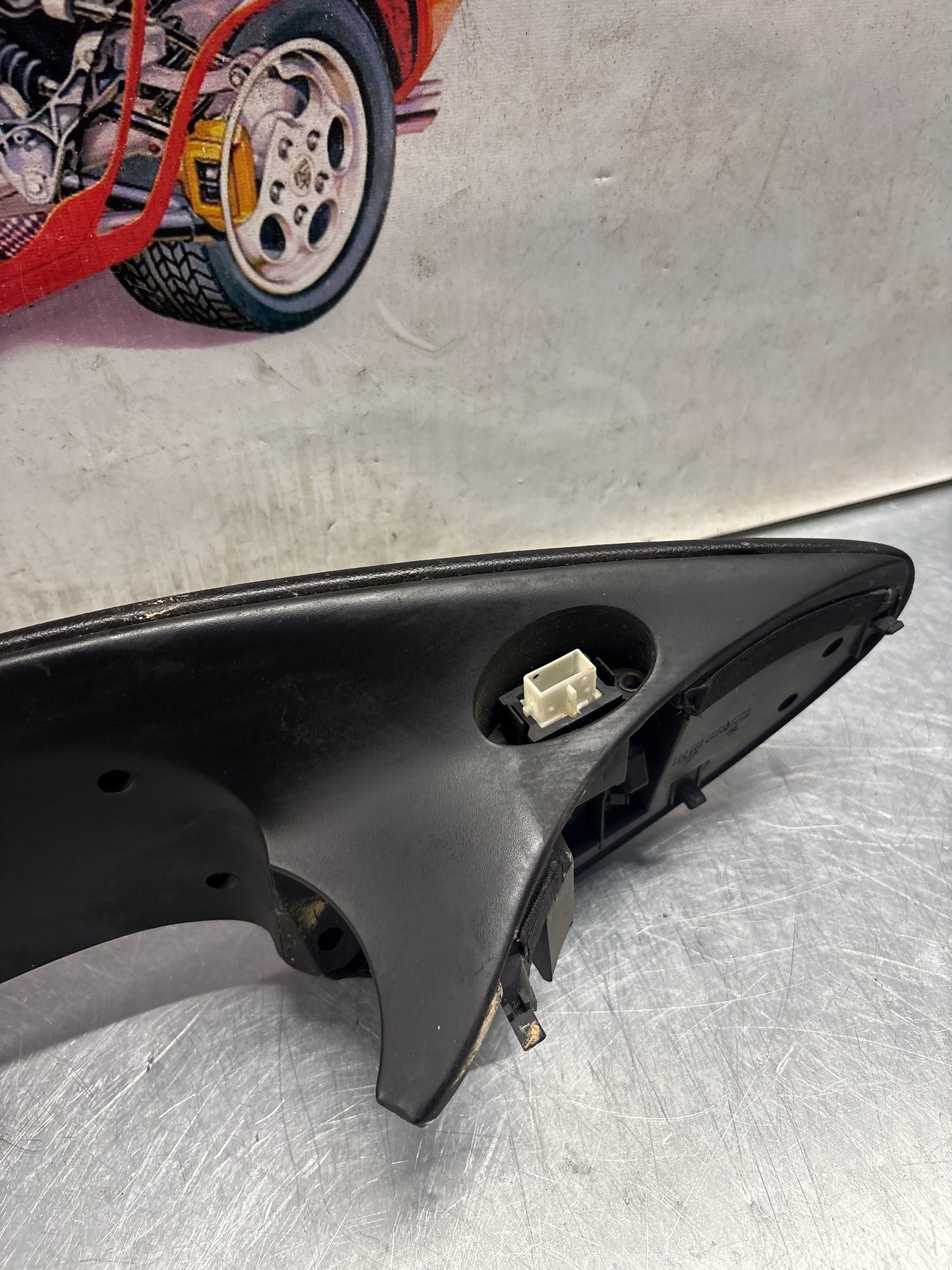 Porsche Boxster 986 dashboard cluster trim,black used 98655205500 / 98655205501