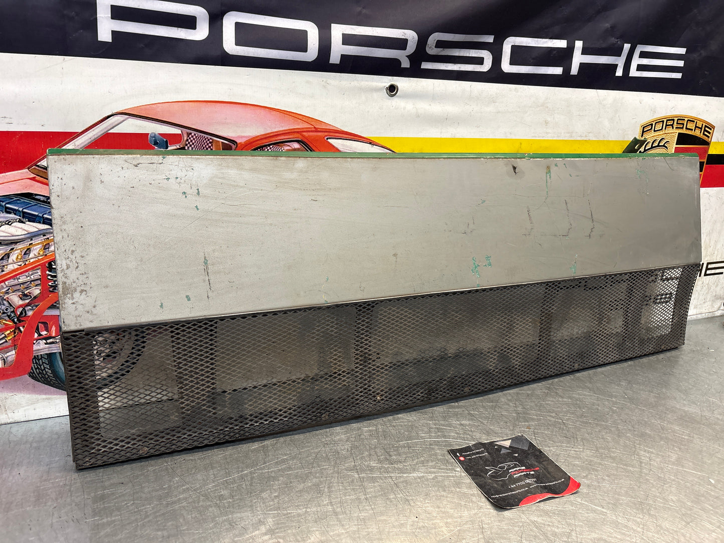 Porsche 914 rear bonnet engine lid cover, used 91451202210