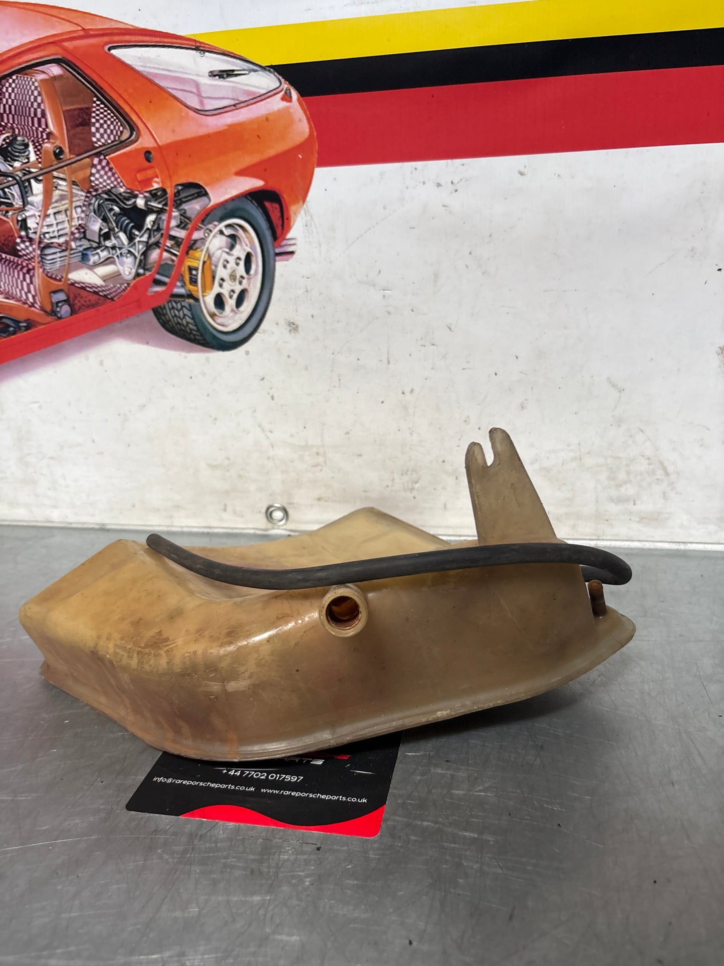 Porsche 944 water coolant reservoir expansion tank, used 94410612503