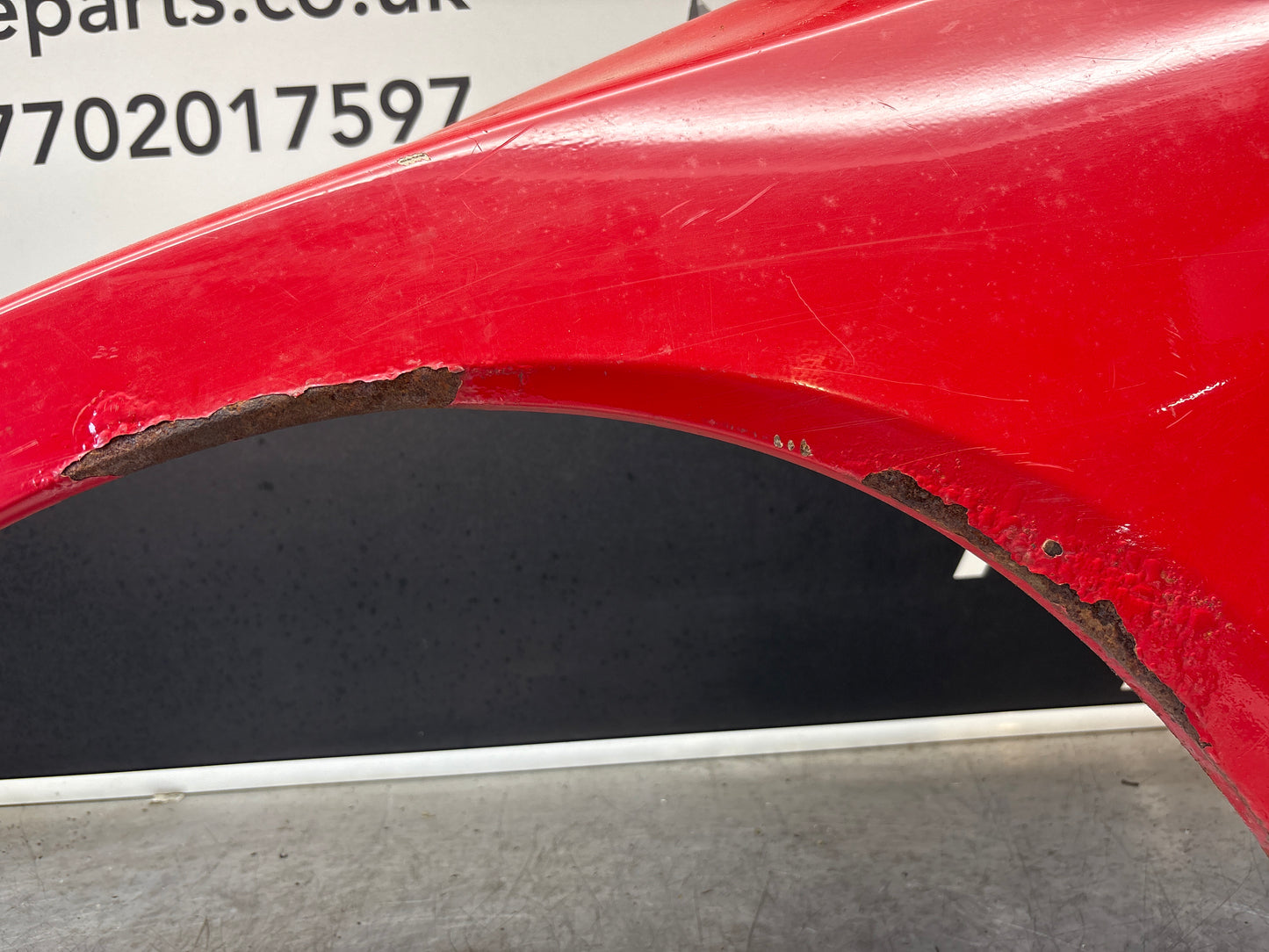 Porsche 944 early left front wing, please see photos, used