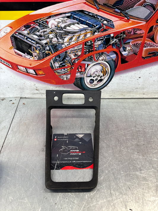 Porsche 928 Centre Console Gear Stick Surround Trim 92855204708 Black used