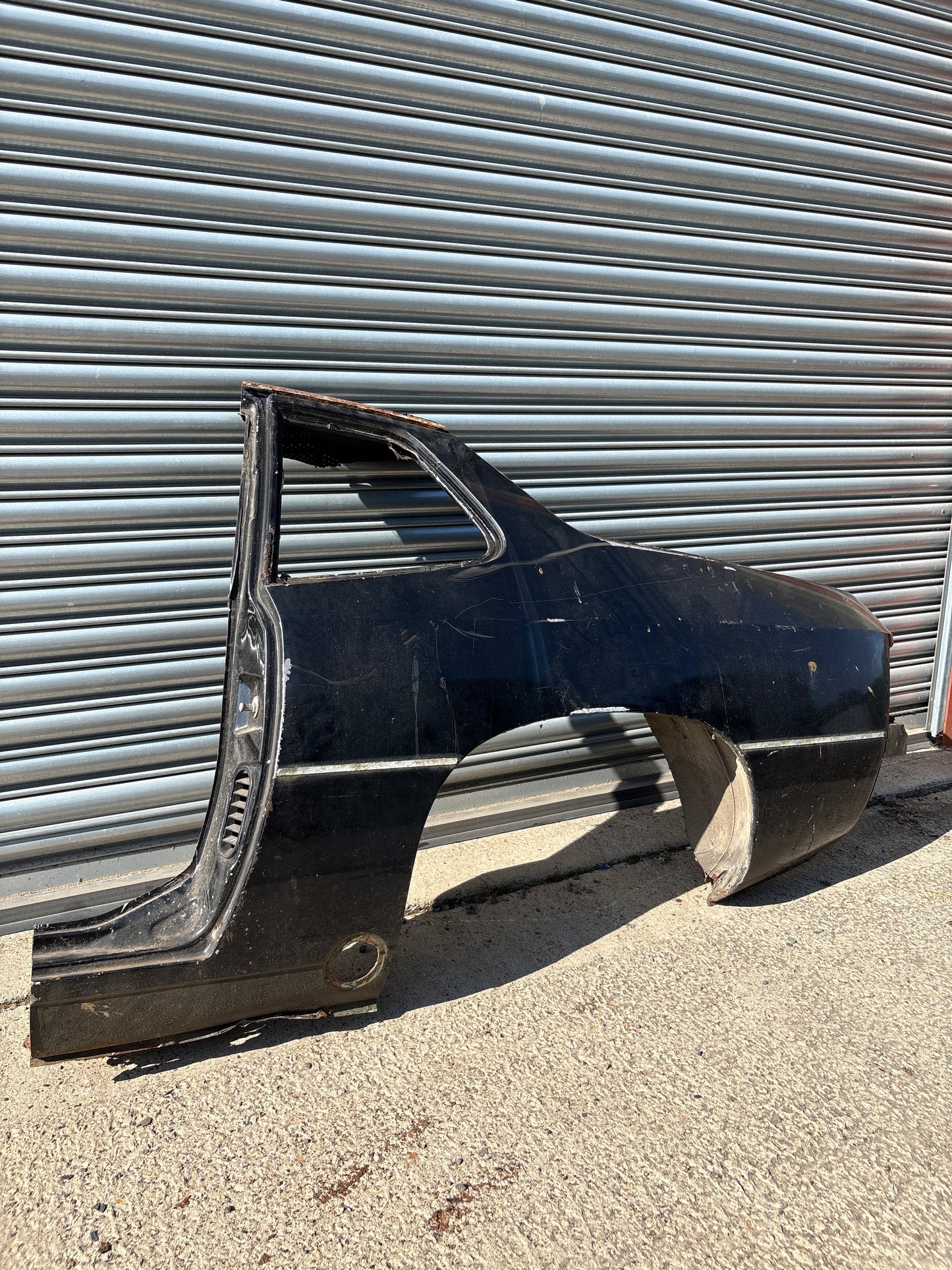 Porsche 924 rear left fender.