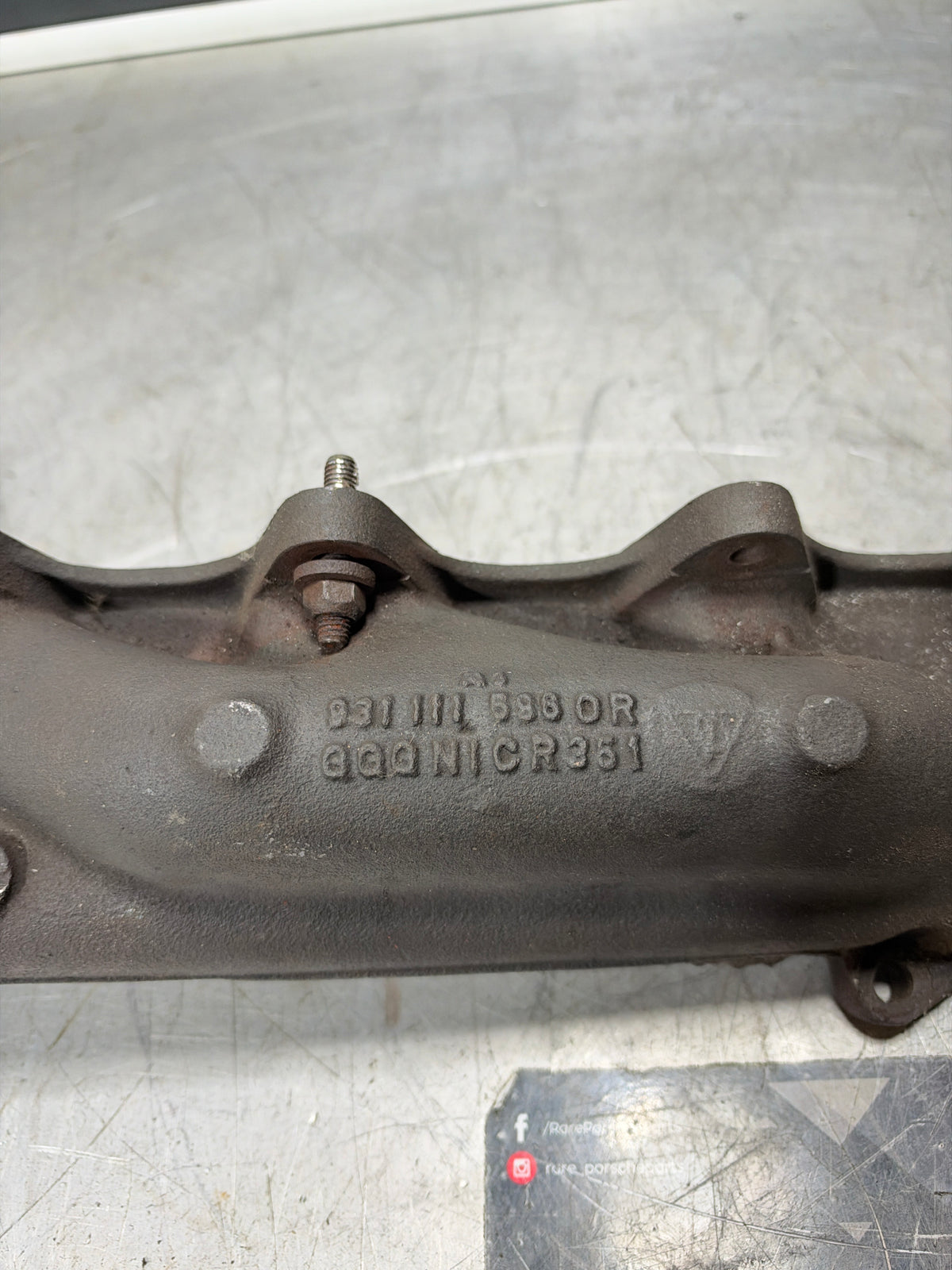 Porsche 924 Turbo Exhaust manifold- 931115980R- Spares or repairs