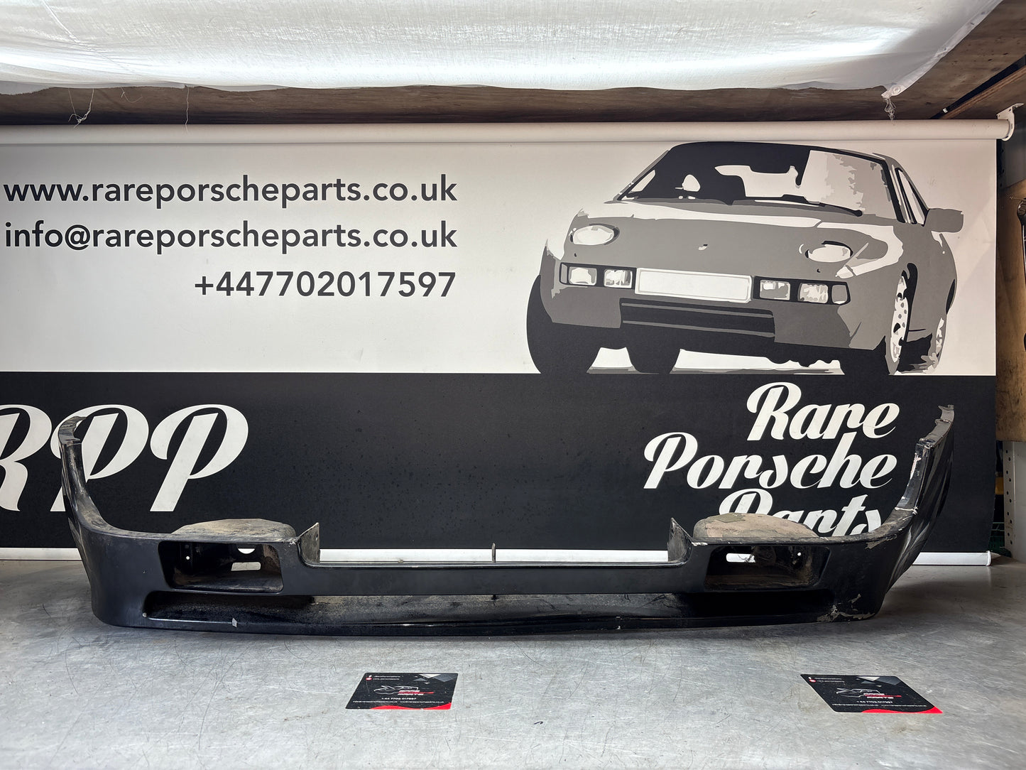 Porsche 944 Front spoiler, valance with fog light used 93150537105