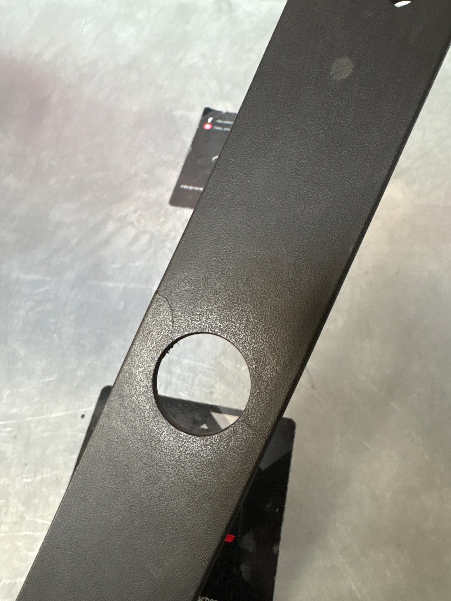 Porsche 944/968 oval dash switch surround trim 94455243600 used, LHD