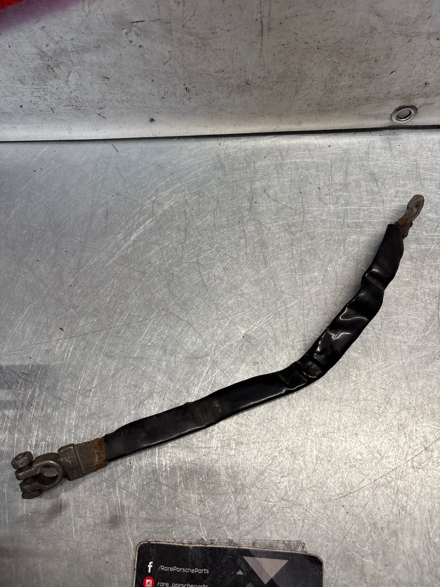 Porsche 928 Ground strap, used 92861200913