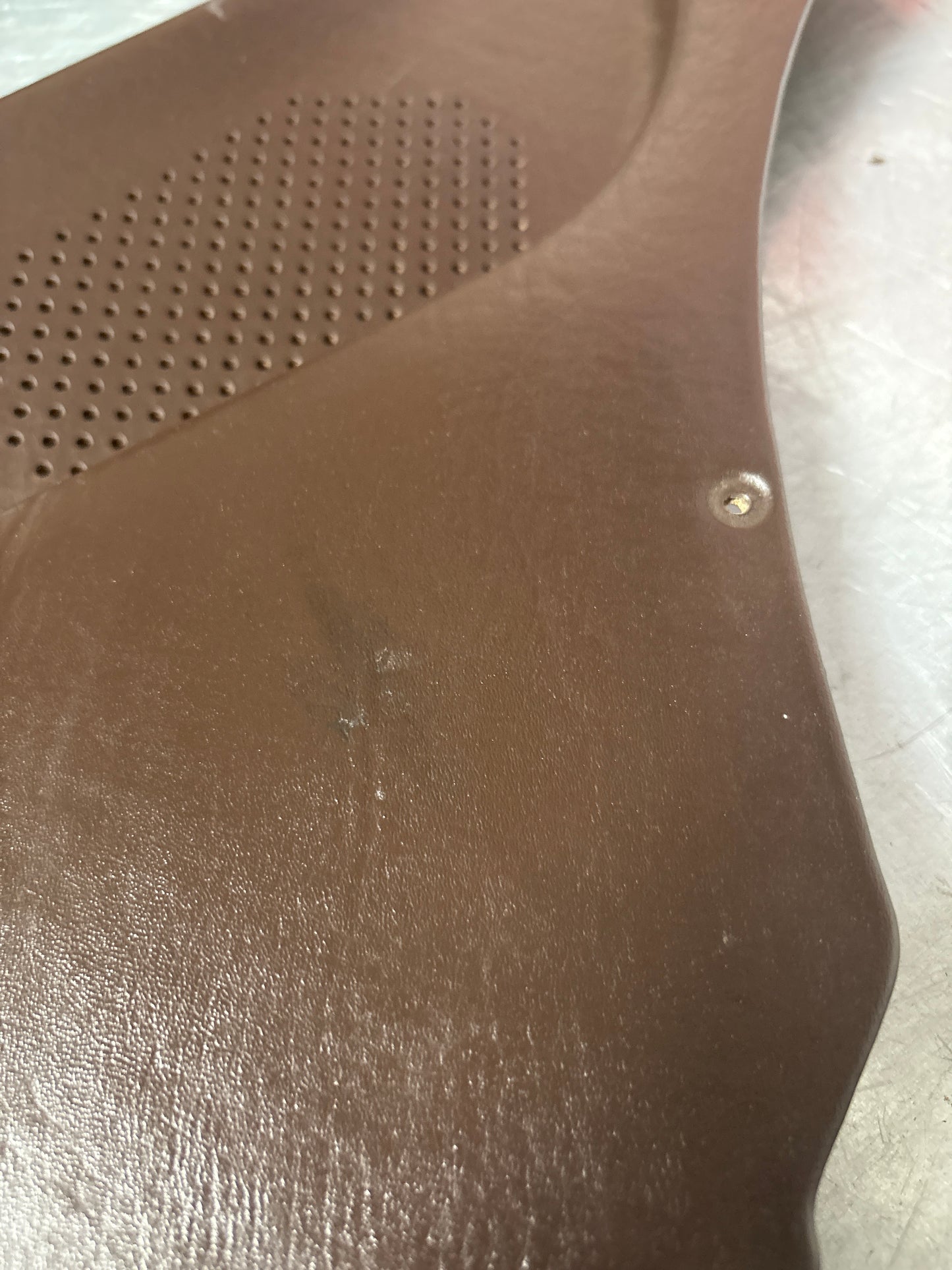 Porsche 944 924 brown rear interior C Post trims/cards. Quarter panel trim used 94455502101 94455502201