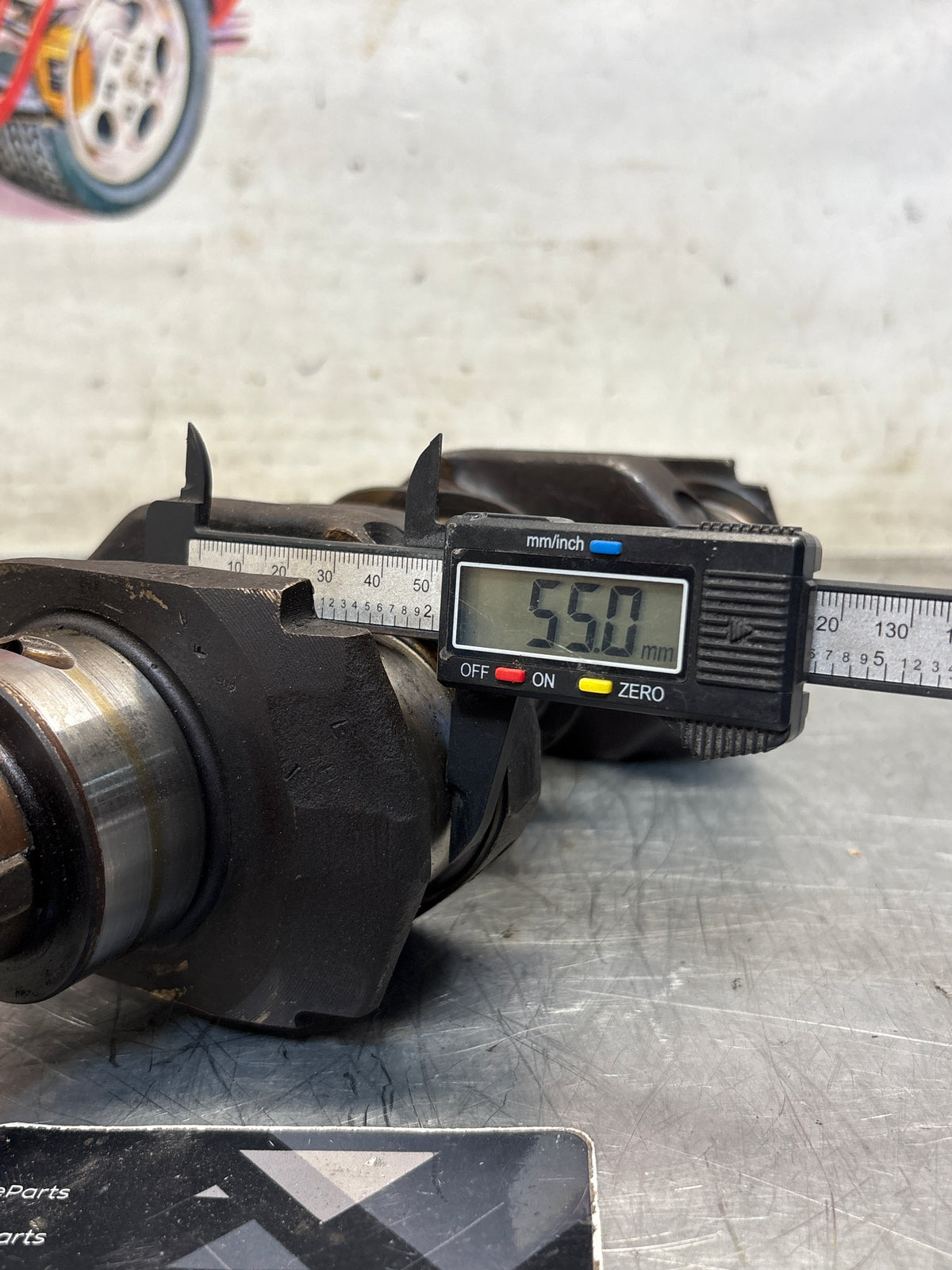 Porsche 914 1.7 crankshaft, 021105101, used