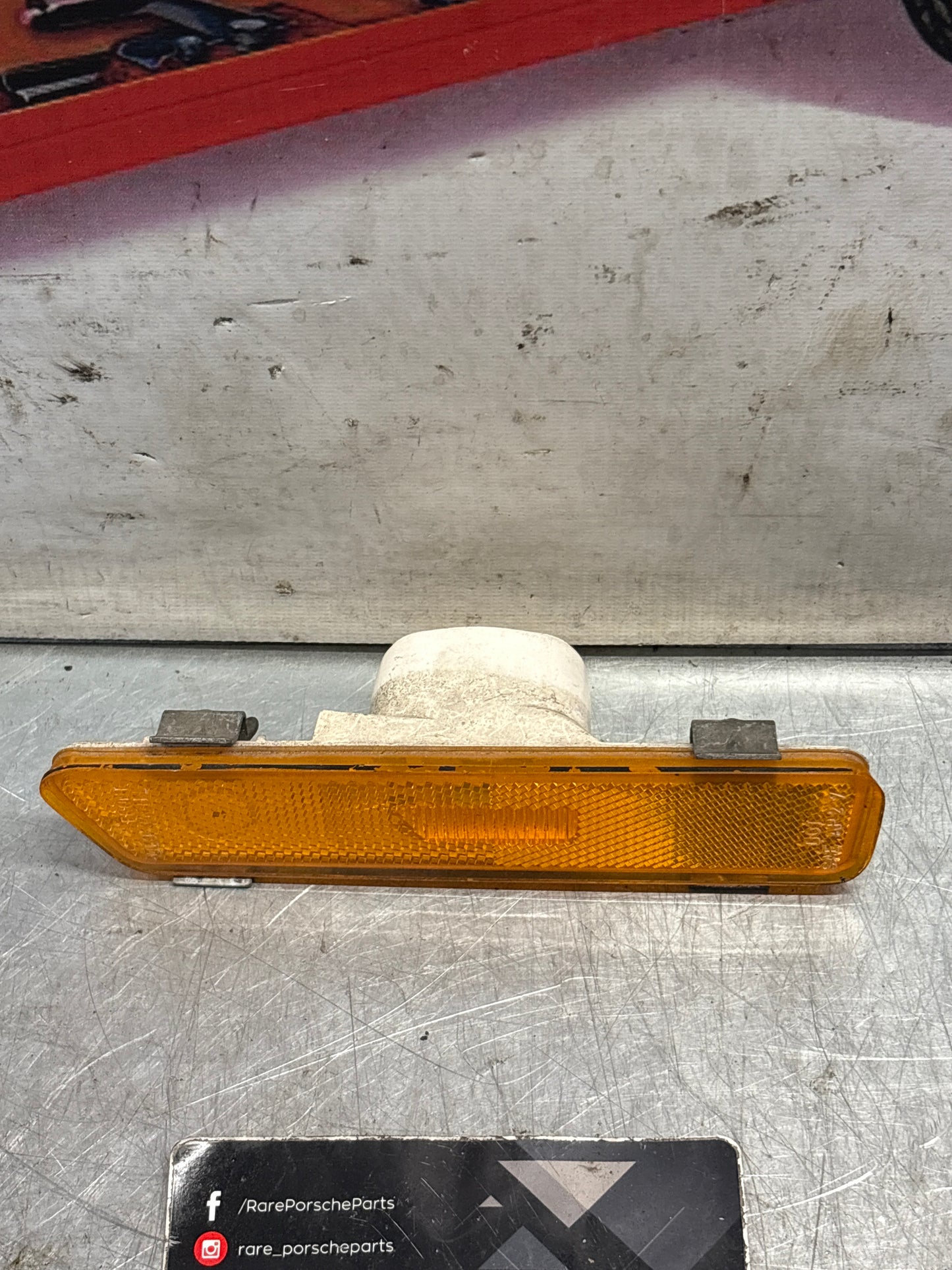 Porsche 928 Front left sidemarker, used 92863141102