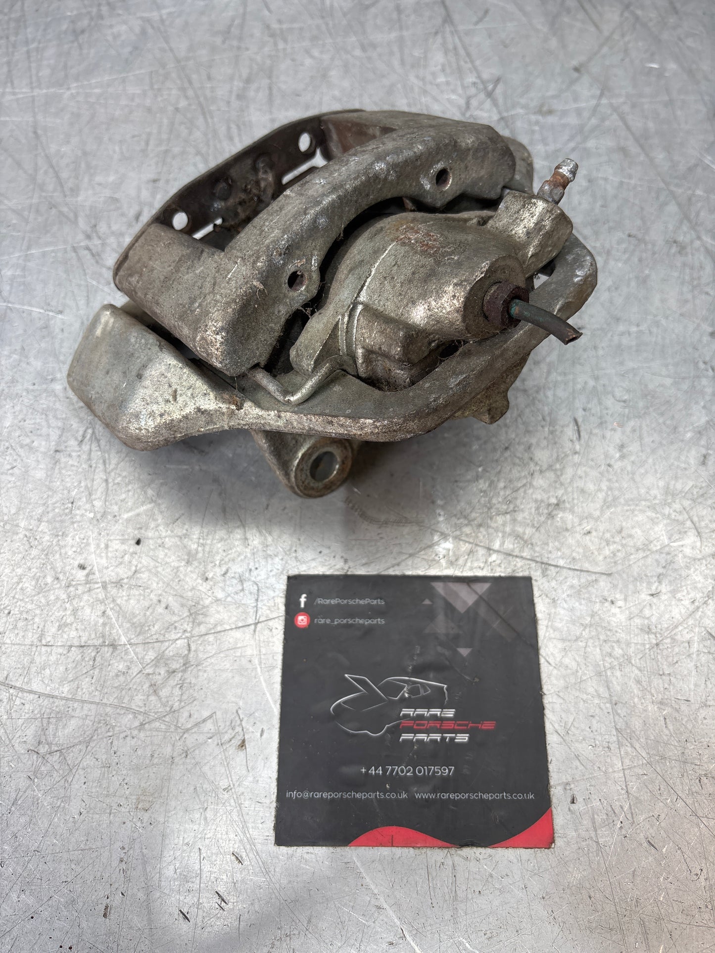 Porsche 924S 924 Turbo 944 Left, Rear N/S brake caliper, used, 944352900