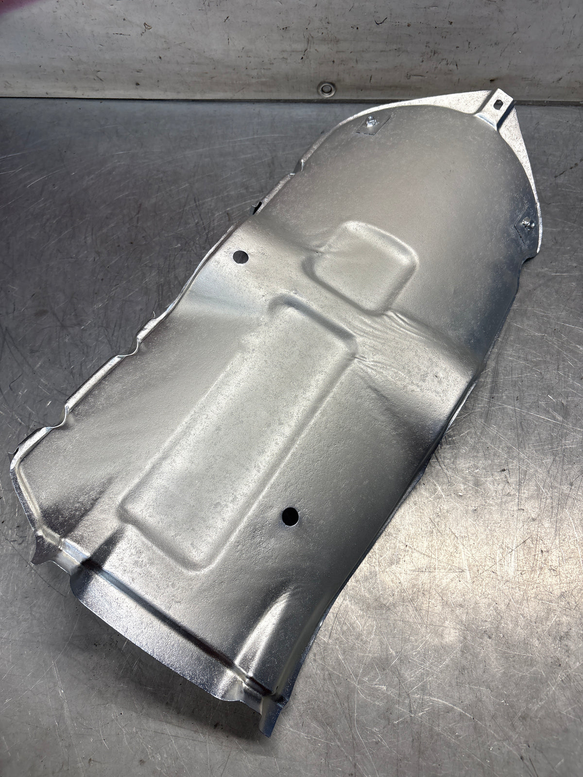 Porsche late 944 exhaust heat shield 94450313900, refurbished