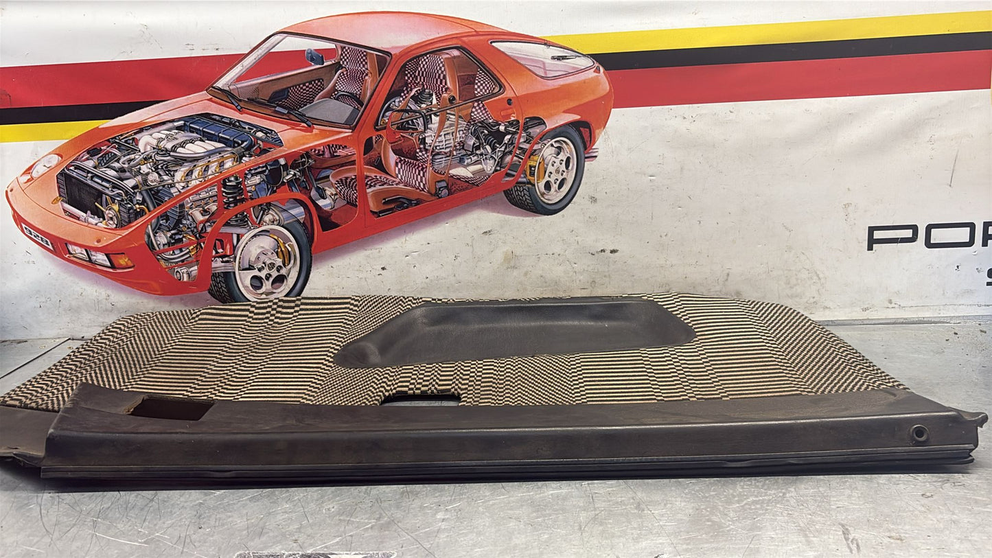 Porsche 924 / 944 early left Used door card, black, LHD 477867011