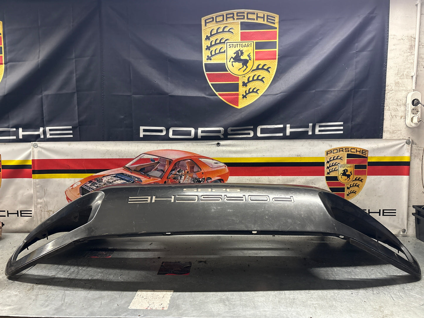 Porsche 928S rear bumper, used 928505023