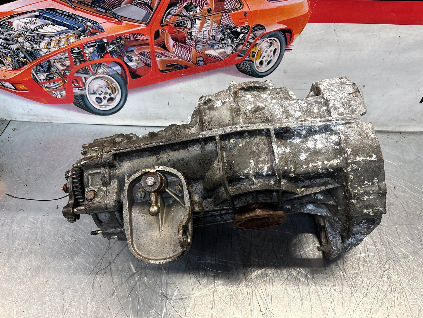 Porsche 914 transmission, used, for spares or repair unknown condition, HA05113