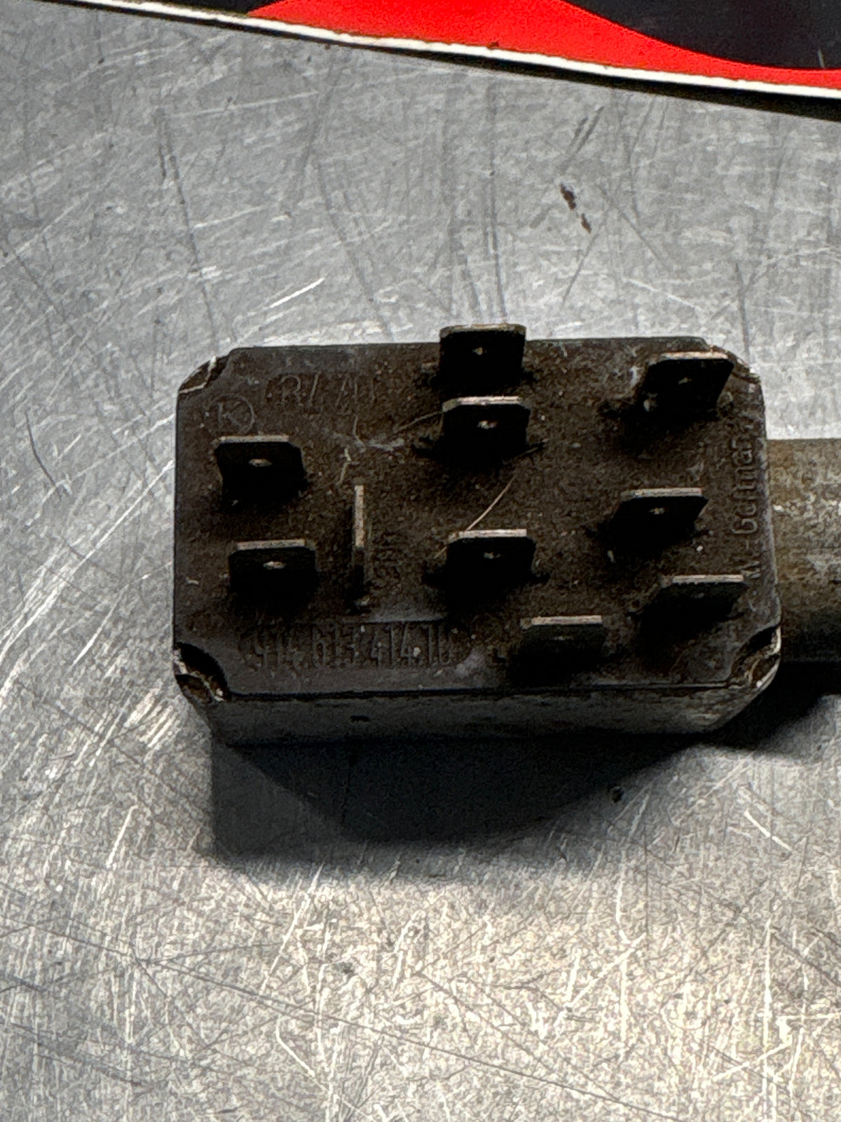 Porsche 914 headlight switch, used 91461341410