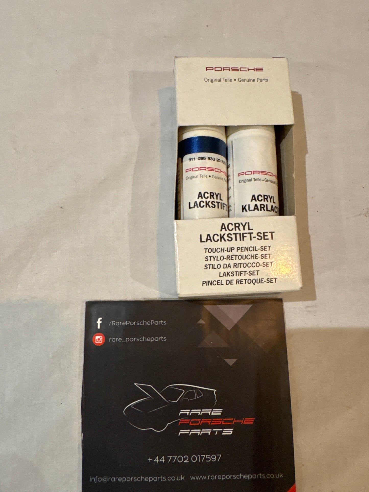 Porsche 911 paint touch- up applicator 9110959332037U NOS